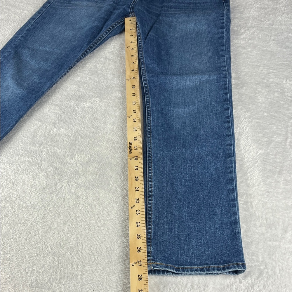 Abercrombie & Fitch Slim Straight 31/30 Classic Blue Men's Jeans - Picture 5 of 11